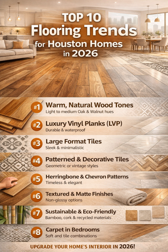 Top 10 Flooring Trends for Houston Homes in 2026