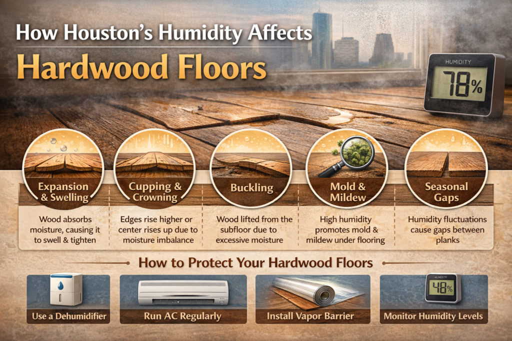 The effect of Houston Humidity on Hardwood Floors