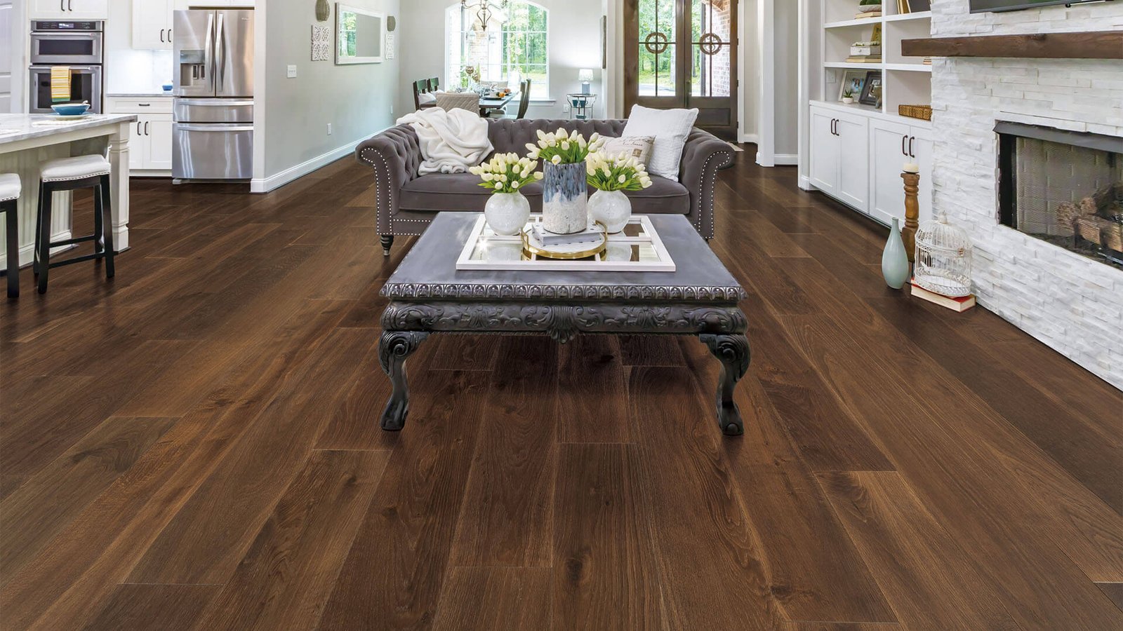 Carnival Luminosa wood flooring in a room